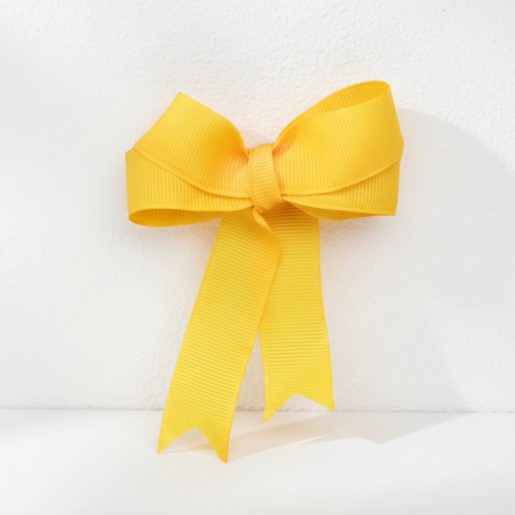 Stuha rypsová 20 mm – žlutá